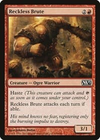 Reckless Brute - Magic 2013 (M13) - Magic: The Gathering card