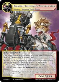Bianchi, Thir'ahmh's Shielded Arm - Timeless Eclipse of the Underworld - Force of Will card