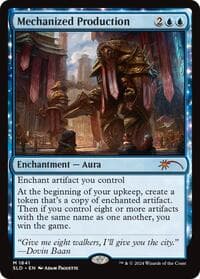 Mechanized Production - Secret Lair Drop Series - Magic: The Gathering card