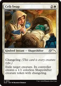 Crib Swap - Secret Lair Drop Series - Magic: The Gathering card