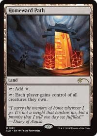 Homeward Path (1851) - Secret Lair Drop Series - Magic: The Gathering card