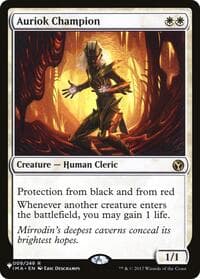 Auriok Champion - The List Reprints - Magic: The Gathering card