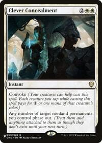Clever Concealment - The List Reprints - Magic: The Gathering card
