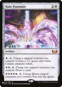 Halo Fountain - The List Reprints - Magic: The Gathering card