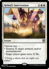 Heliod's Intervention - The List Reprints - Magic: The Gathering card