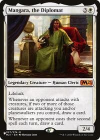 Mangara, the Diplomat - The List Reprints - Magic: The Gathering card