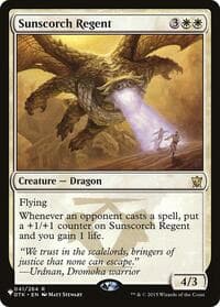 Sunscorch Regent - The List Reprints - Magic: The Gathering card