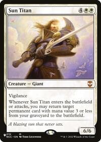Sun Titan (NCC) - The List Reprints - Magic: The Gathering card