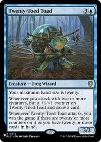 Twenty-Toed Toad - The List Reprints - Magic: The Gathering card