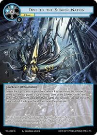 Dive to the Sunken Nation - Timeless Eclipse of the Underworld - Force of Will card