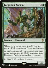 Forgotten Ancient (NCC) - The List Reprints - Magic: The Gathering card