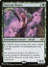 Sanctum Weaver - The List Reprints - Magic: The Gathering card
