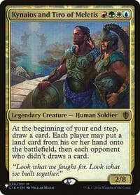 Kynaios and Tiro of Meletis - The List Reprints - Magic: The Gathering card