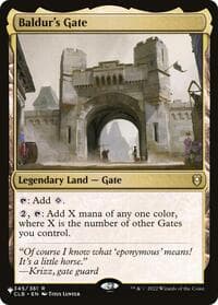 Baldur's Gate - The List Reprints - Magic: The Gathering card