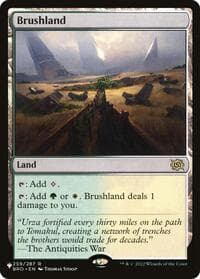 Brushland (BRO) - The List Reprints - Magic: The Gathering card