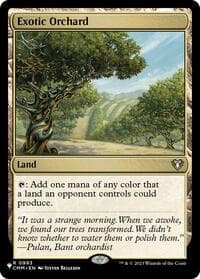 Exotic Orchard (CMM) - The List Reprints - Magic: The Gathering card