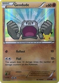 Geodude (Stamped) - Generations - Pokemon card