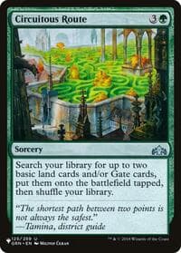 Circuitous Route - The List Reprints - Magic: The Gathering card