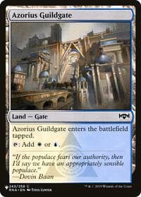 Azorius Guildgate - The List Reprints - Magic: The Gathering card