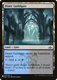 Dimir Guildgate - The List Reprints - Magic: The Gathering card