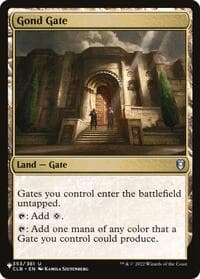 Gond Gate - The List Reprints - Magic: The Gathering card