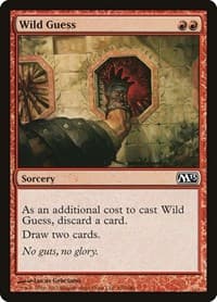 Wild Guess - Magic 2013 (M13) - Magic: The Gathering card