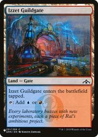 Izzet Guildgate - The List Reprints - Magic: The Gathering card