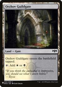Orzhov Guildgate (253) - The List Reprints - Magic: The Gathering card