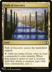 Path of Ancestry (NCC) - The List Reprints - Magic: The Gathering card
