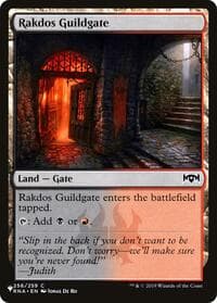 Rakdos Guildgate (256) - The List Reprints - Magic: The Gathering card