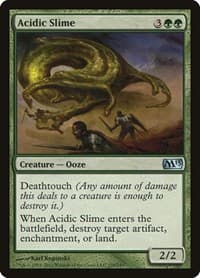 Acidic Slime - Magic 2013 (M13) - Magic: The Gathering card