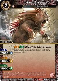Beavurn (Store Tournament & Sealed Deck Pack Vol.2) - Launch & Event Promos - Battle Spirits Saga card