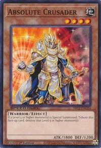 Absolute Crusader - Speed Duel: Battle City Finals - YuGiOh card