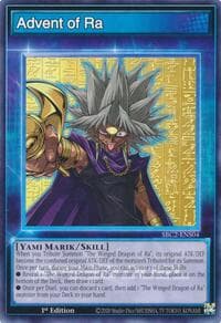 Advent of Ra - Speed Duel: Battle City Finals - YuGiOh card