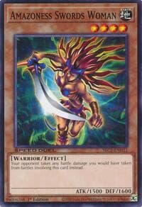 Amazoness Swords Woman - Speed Duel: Battle City Finals - YuGiOh card