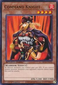 Command Knight - Speed Duel: Battle City Finals - YuGiOh card