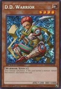 D.D. Warrior (PSR) - Speed Duel: Battle City Finals - YuGiOh card
