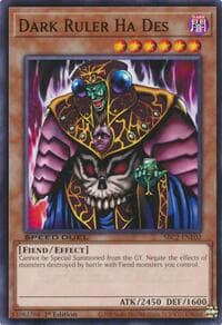 Dark Ruler Ha Des - Speed Duel: Battle City Finals - YuGiOh card