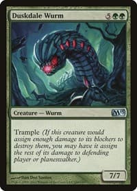 Duskdale Wurm - Magic 2013 (M13) - Magic: The Gathering card