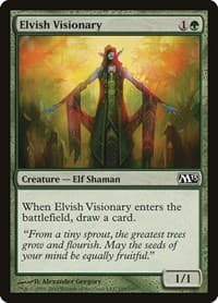 Elvish Visionary - Magic 2013 (M13) - Magic: The Gathering card