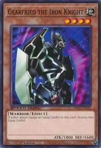 Gearfried the Iron Knight - Speed Duel: Battle City Finals - YuGiOh card