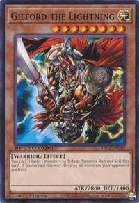 Gilford the Lightning - Speed Duel: Battle City Finals - YuGiOh card