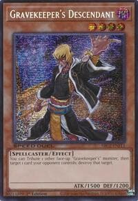 Gravekeeper's Descendant (PSR) - Speed Duel: Battle City Finals - YuGiOh card