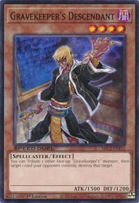 Gravekeeper's Descendant - Speed Duel: Battle City Finals - YuGiOh card