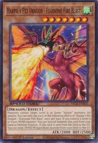 Harpie's Pet Dragon - Fearsome Fire Blast - Speed Duel: Battle City Finals - YuGiOh card
