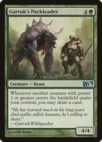 Garruk's Packleader - Magic 2013 (M13) - Magic: The Gathering card