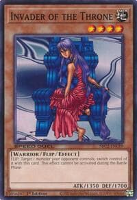 Invader of the Throne - Speed Duel: Battle City Finals - YuGiOh card