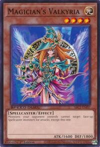 Magician's Valkyria - Speed Duel: Battle City Finals - YuGiOh card