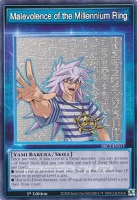 Malevolence of the Millennium Ring - Speed Duel: Battle City Finals - YuGiOh card
