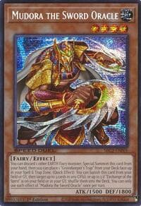 Mudora the Sword Oracle (PSR) - Speed Duel: Battle City Finals - YuGiOh card